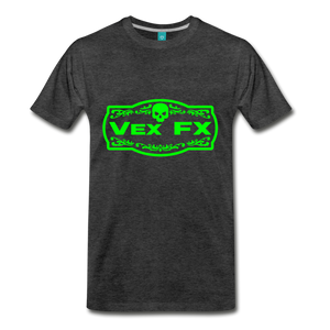 Neon Green Logo - charcoal gray