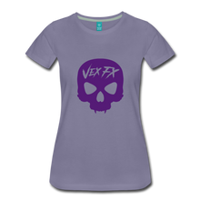 Purple Skull T - washed violet