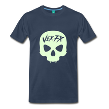 Glow In The Dark Skull - navy