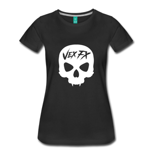 White Skull T - black