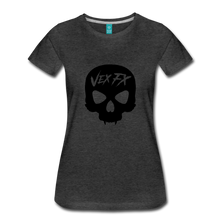 Black Skull T - charcoal gray