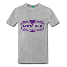 Purple Logo - heather gray