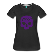 Purple Skull T - black