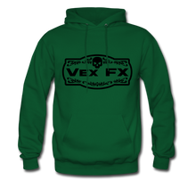 Black Logo Hoodie - forest green