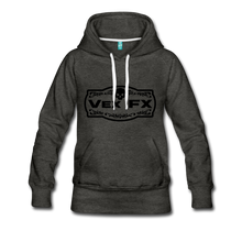 Black Logo Hoodie - charcoal gray