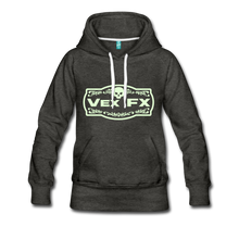 Glow In The Dark Logo Hoodie - charcoal gray