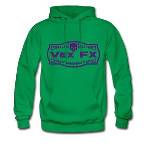 Purple Logo Hoodie - kelly green