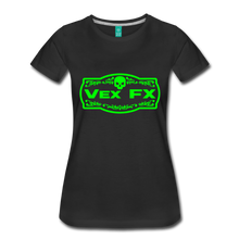 Neon Green Logo T - black