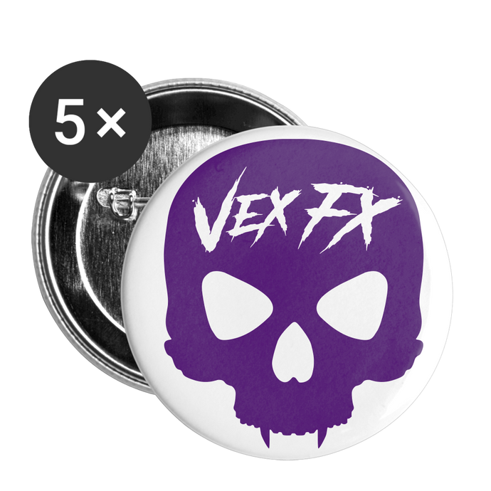 Purple Skull Buttons 1