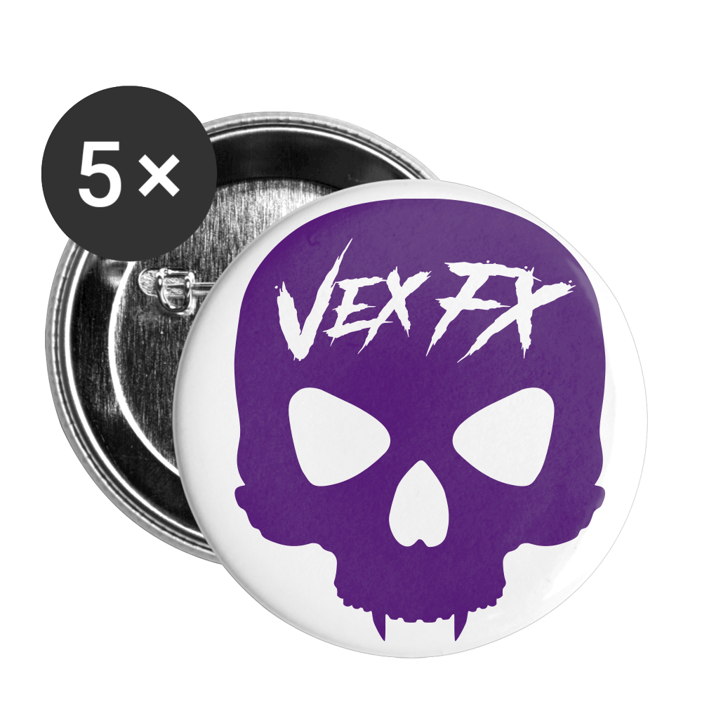 Purple Skull Buttons 1