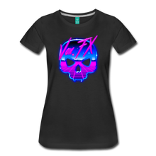 Synthwave Skull T - black