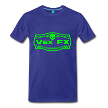 Neon Green Logo - royal blue