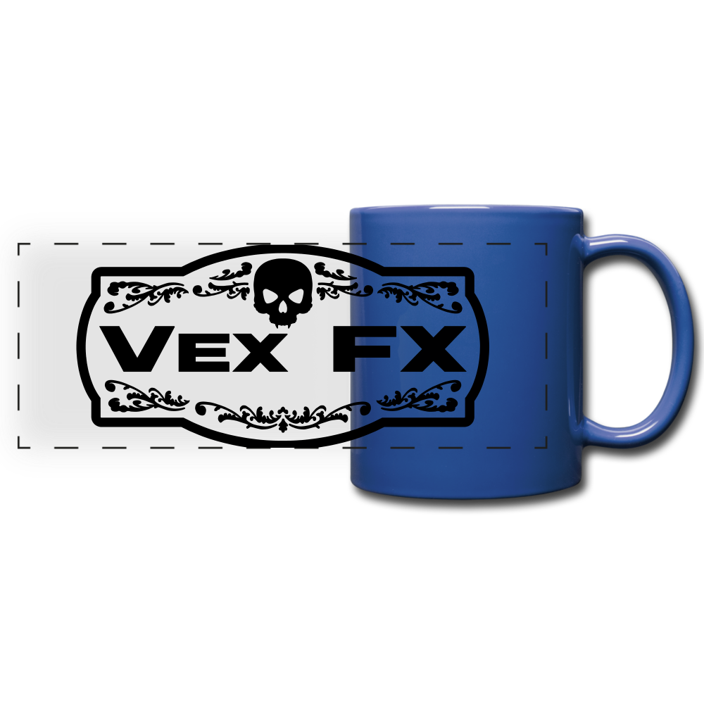 Black Logo Mug - royal blue