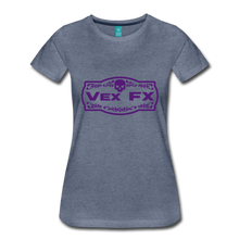 Purple Logo - heather blue