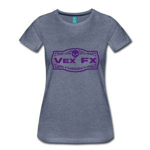 Purple Logo - heather blue