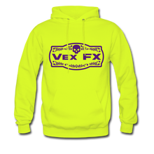 Purple Logo Hoodie - safety green