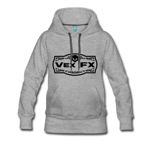 Black Logo Hoodie - heather gray