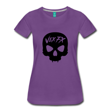 Black Skull T - purple