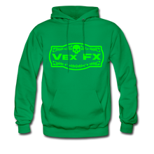 Neon Green Logo Hoodie - kelly green