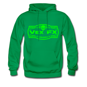 Neon Green Logo Hoodie - kelly green