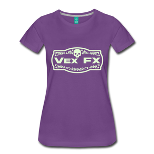 Glow In The Dark Logo T - purple