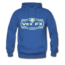 Glow In The Dark Logo Hoodie - royal blue