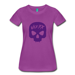 Purple Skull T - light purple