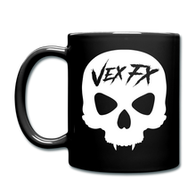 White Skull Mug - black