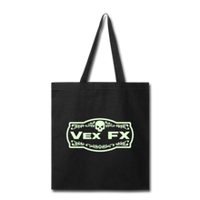 Glow In The Dark Logo Tote - black