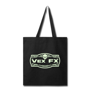 Glow In The Dark Logo Tote - black