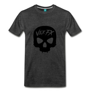 Black Skull - charcoal gray