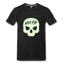 Glow In The Dark Skull - black