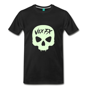 Glow In The Dark Skull - black