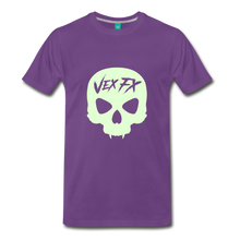 Glow In The Dark Skull - purple