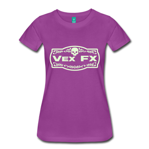 Glow In The Dark Logo T - light purple