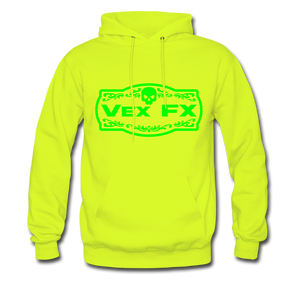 Neon Green Logo Hoodie - safety green