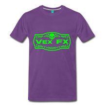 Neon Green Logo - purple