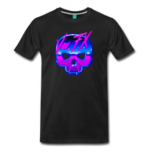 80s Synthwave Skull T3 - black