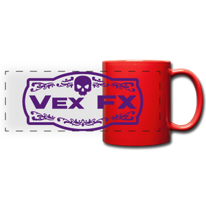 Purple Logo Mug - red