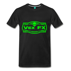 Neon Green Logo - black