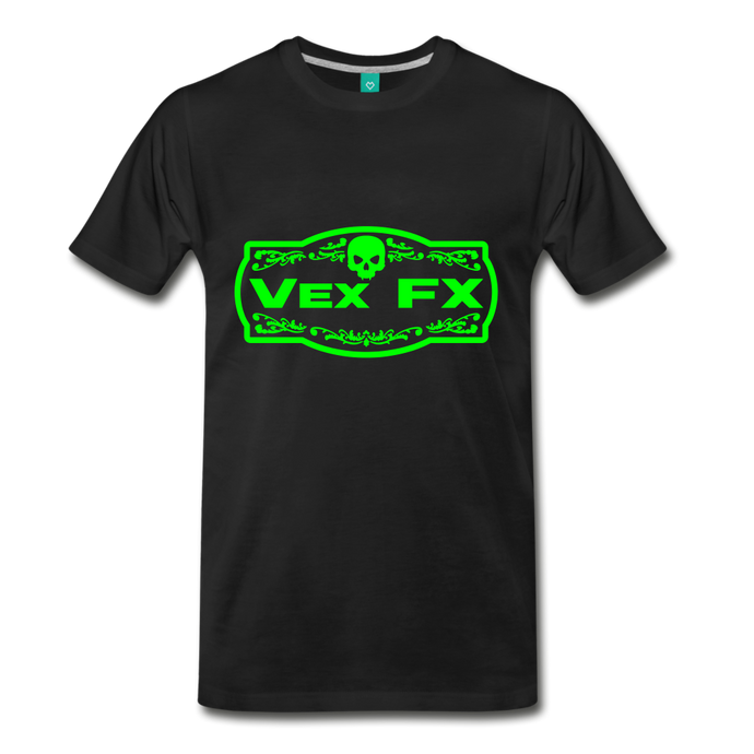 Neon Green Logo - black