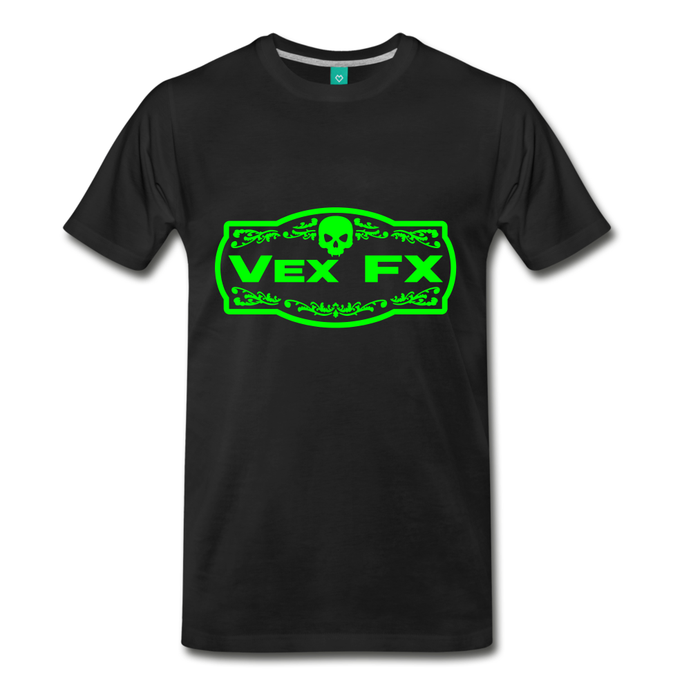 Neon Green Logo - black