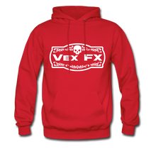 White Logo Hoodie - red