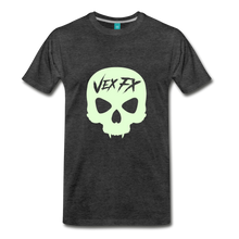 Glow In The Dark Skull - charcoal gray