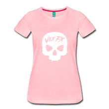 White Skull T - pink