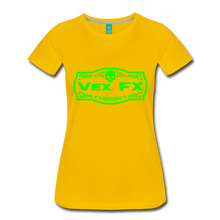 Neon Green Logo T - sun yellow