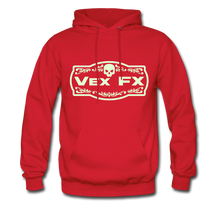 Glow In The Dark Logo Hoodie - red