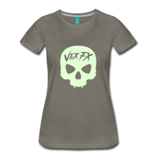 Glow In The Dark Skull T - asphalt