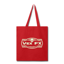 Glow In The Dark Logo Tote - red