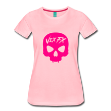 Neon Pink Skull T - pink